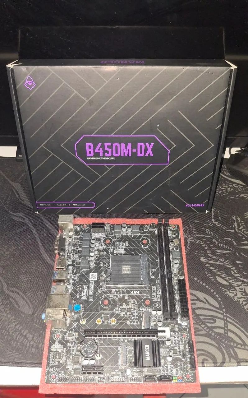 V/ PLACA-MÃE MANCER B450m-DX - Foto 2