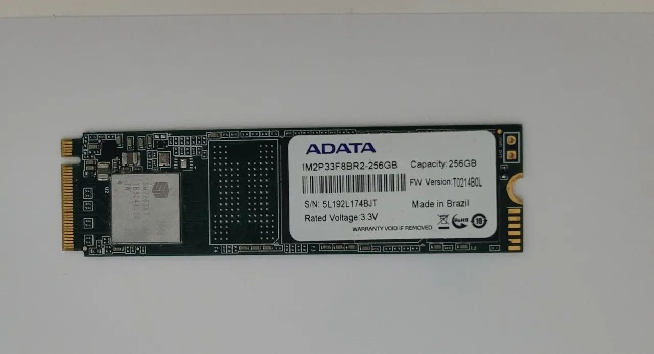 SSD 256GB NVME ADATA 