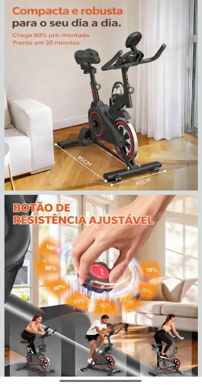 Bicicleta ergométrica  - Foto 2