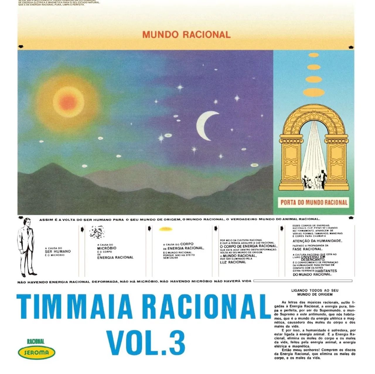 LP Tim Maia Racional - Volume 3  - Foto 2