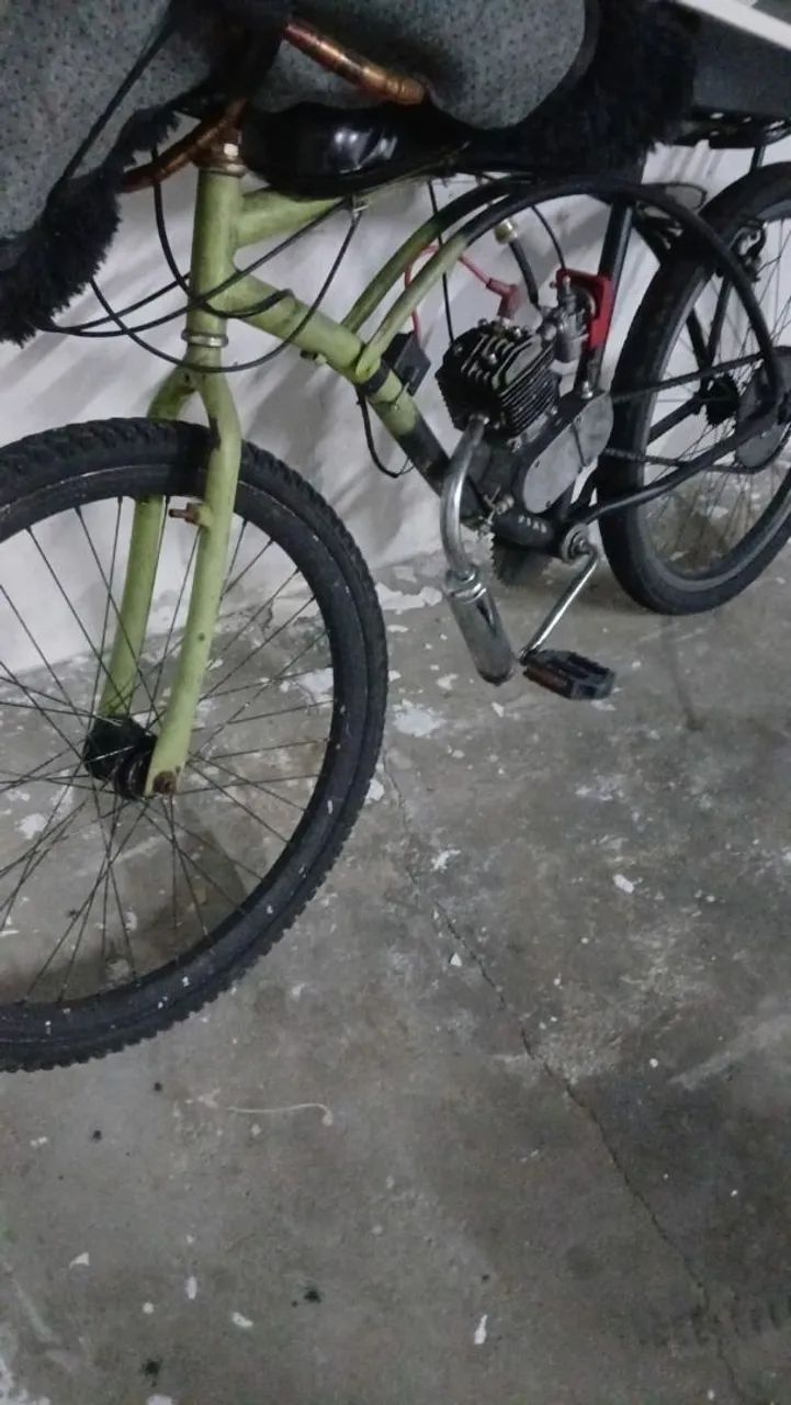 Bicicleta motorizada 80cc