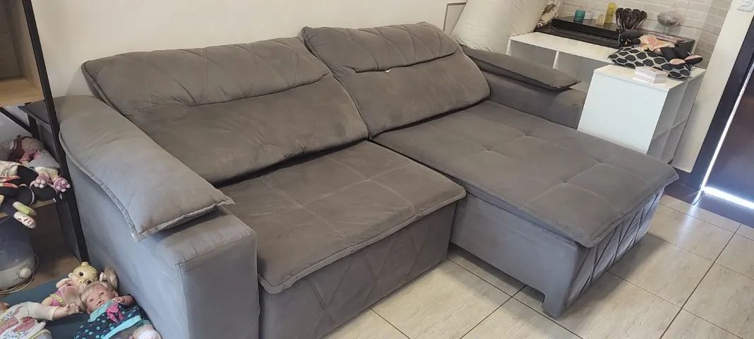 Sofá retrátil usado - Foto 2