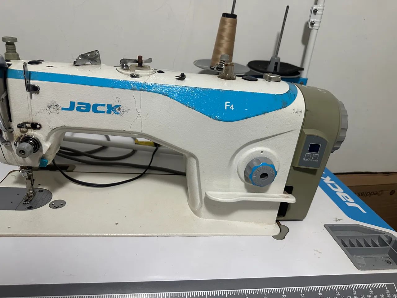 Máquina de costura industrial reta jackf4 - Foto 5