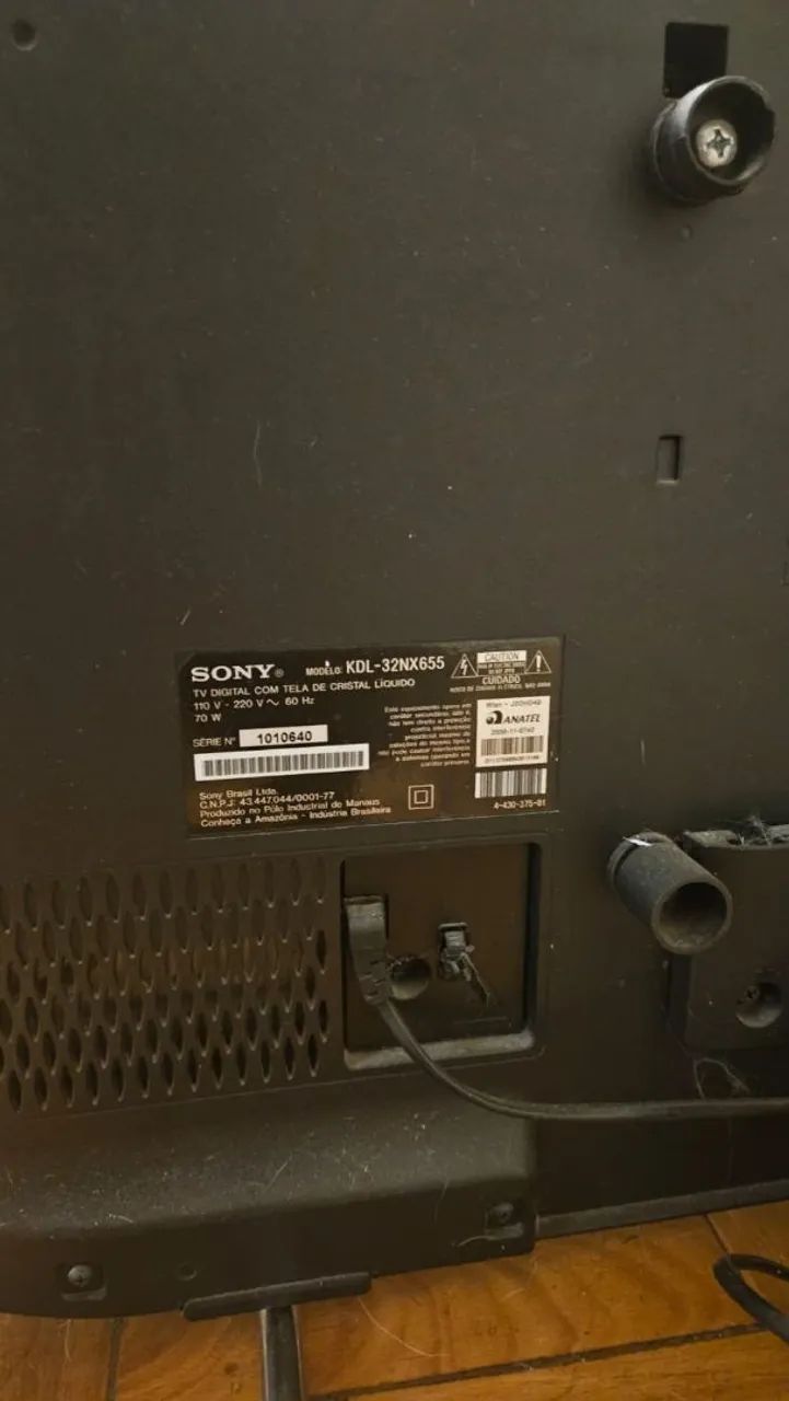 Vendo TV Sony 32 polegadas com defeito de tela - Foto 3
