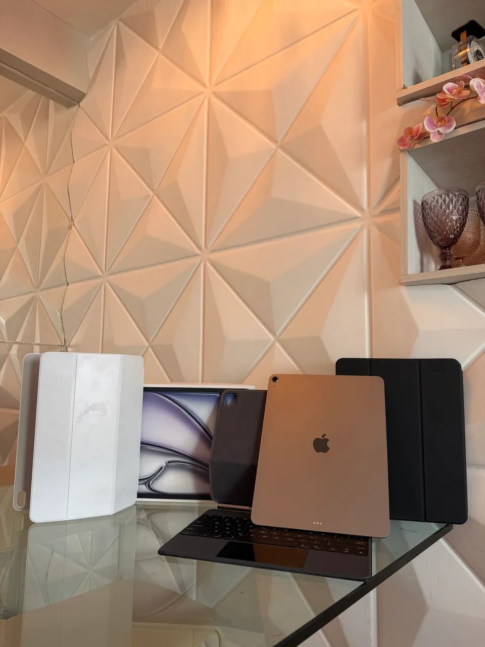 iPad Air M3 13? 128gb + keyboard doqqo + case Iplace - Foto 2