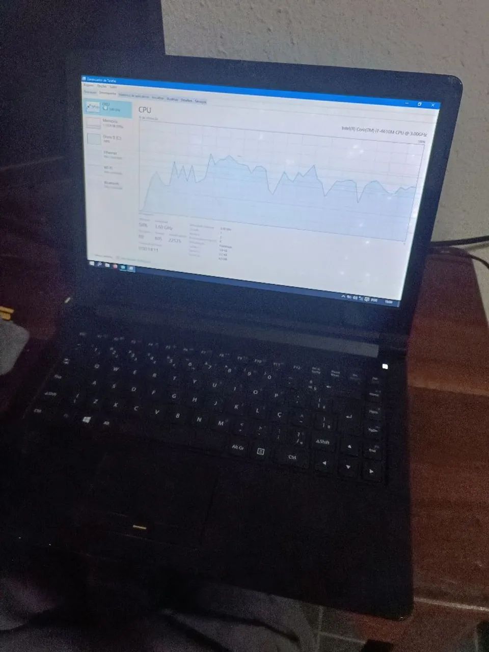 Notebook I7 com defeito 