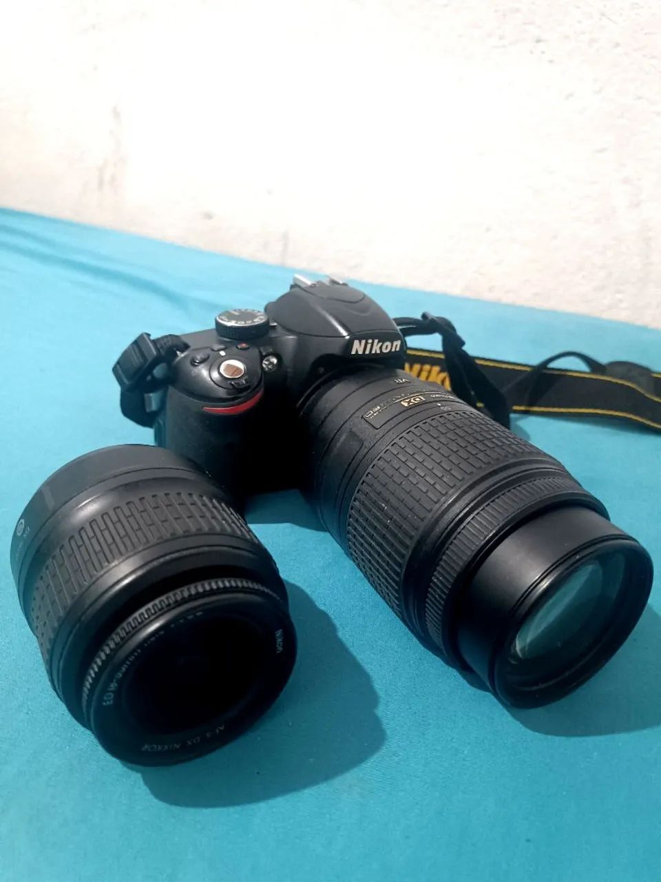Câmera Nikon D3200 + 55-300mm - Câmeras e Filmadoras - Novo
