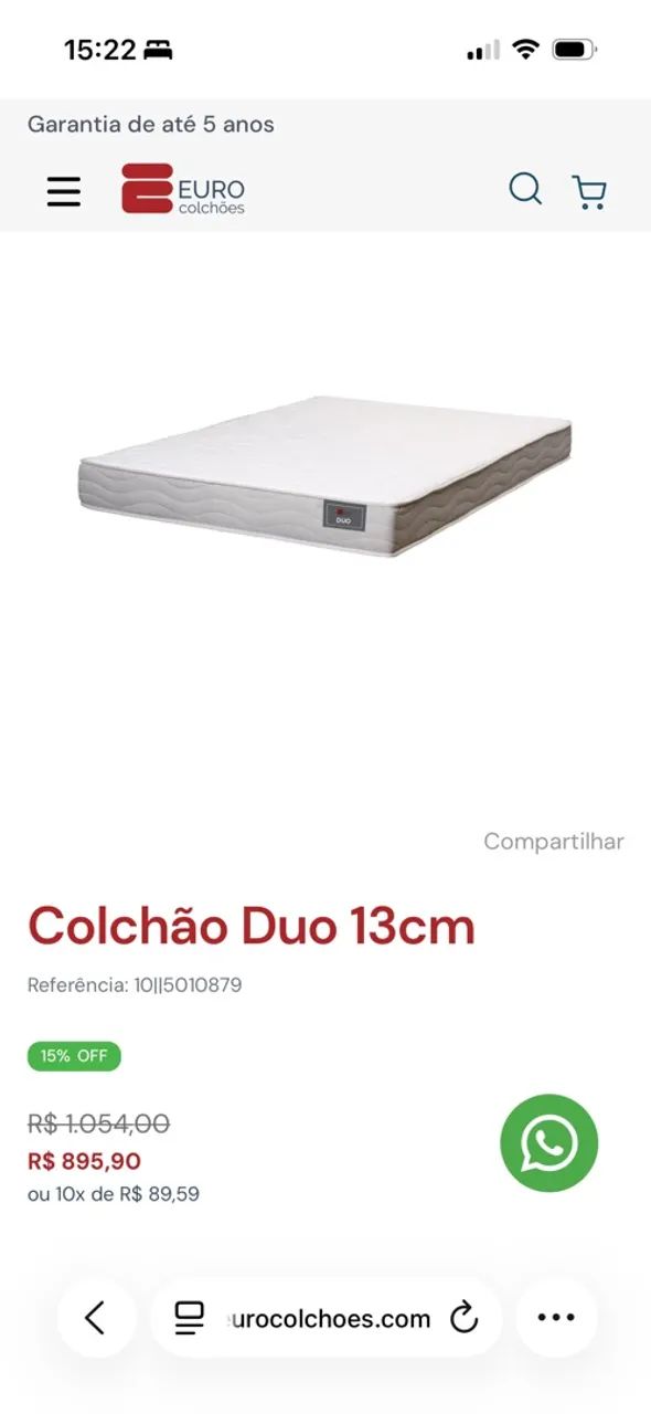 Cama e colchão solteiro  - Foto 5
