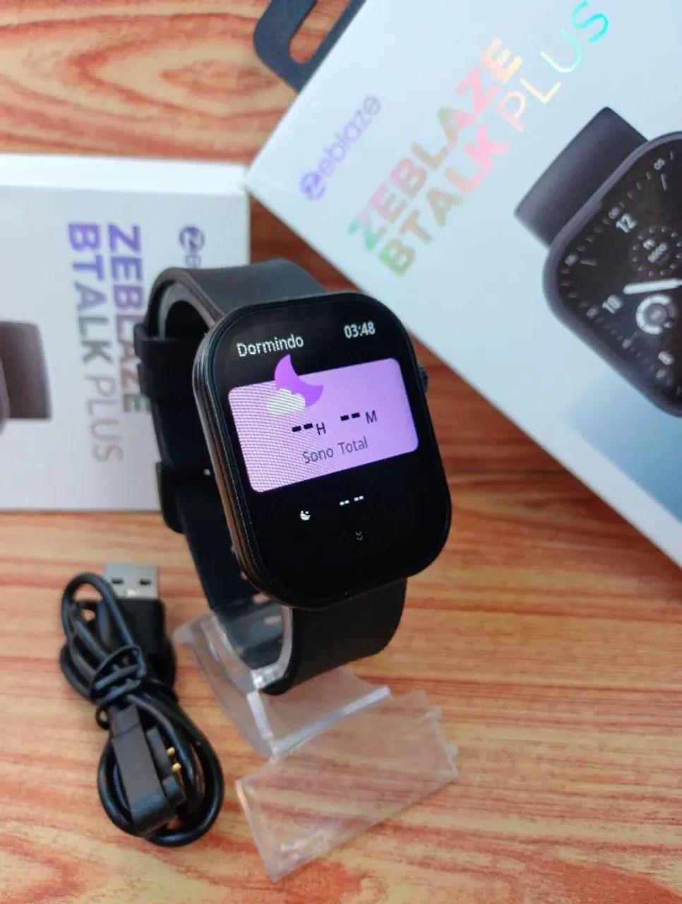 Smartwatch Zeblaze Btalk Plus Chamadas Bluetooth IP68 Lacrado - Foto 4