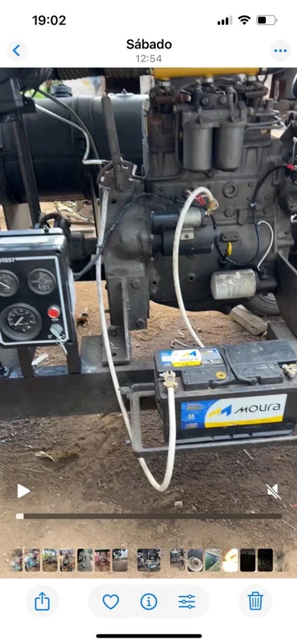 Vendo motor de irrigação 