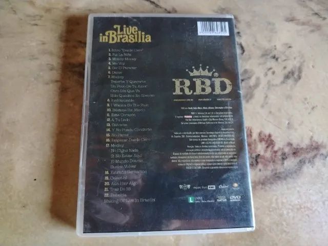 RBD Rebelde Dvd Live In Brasilia - Foto 3