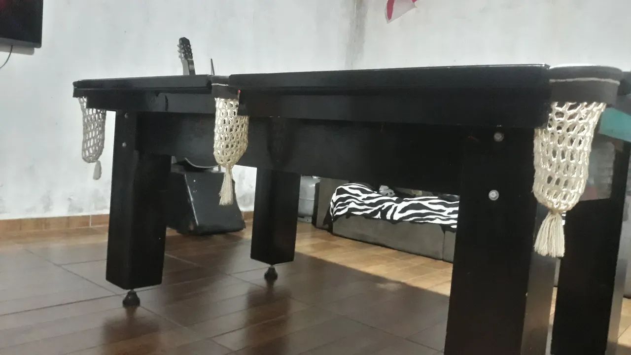 ? MESA DE SINUCA VERMELHA COMPLETA -- R$ 2.000 - Foto 3