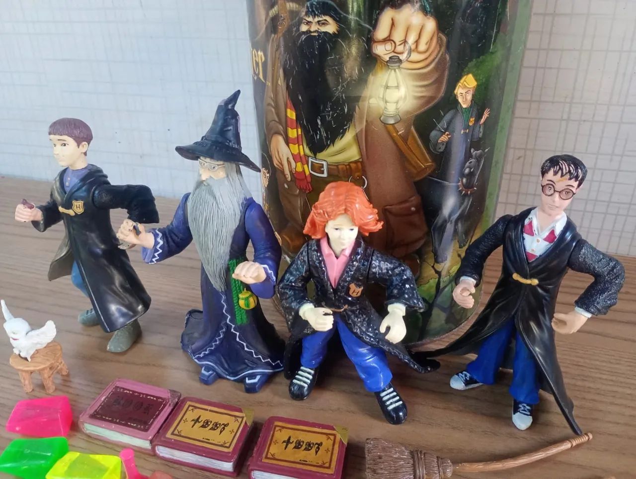 Kit bonecos Harry potter personagens antigo  - Foto 3