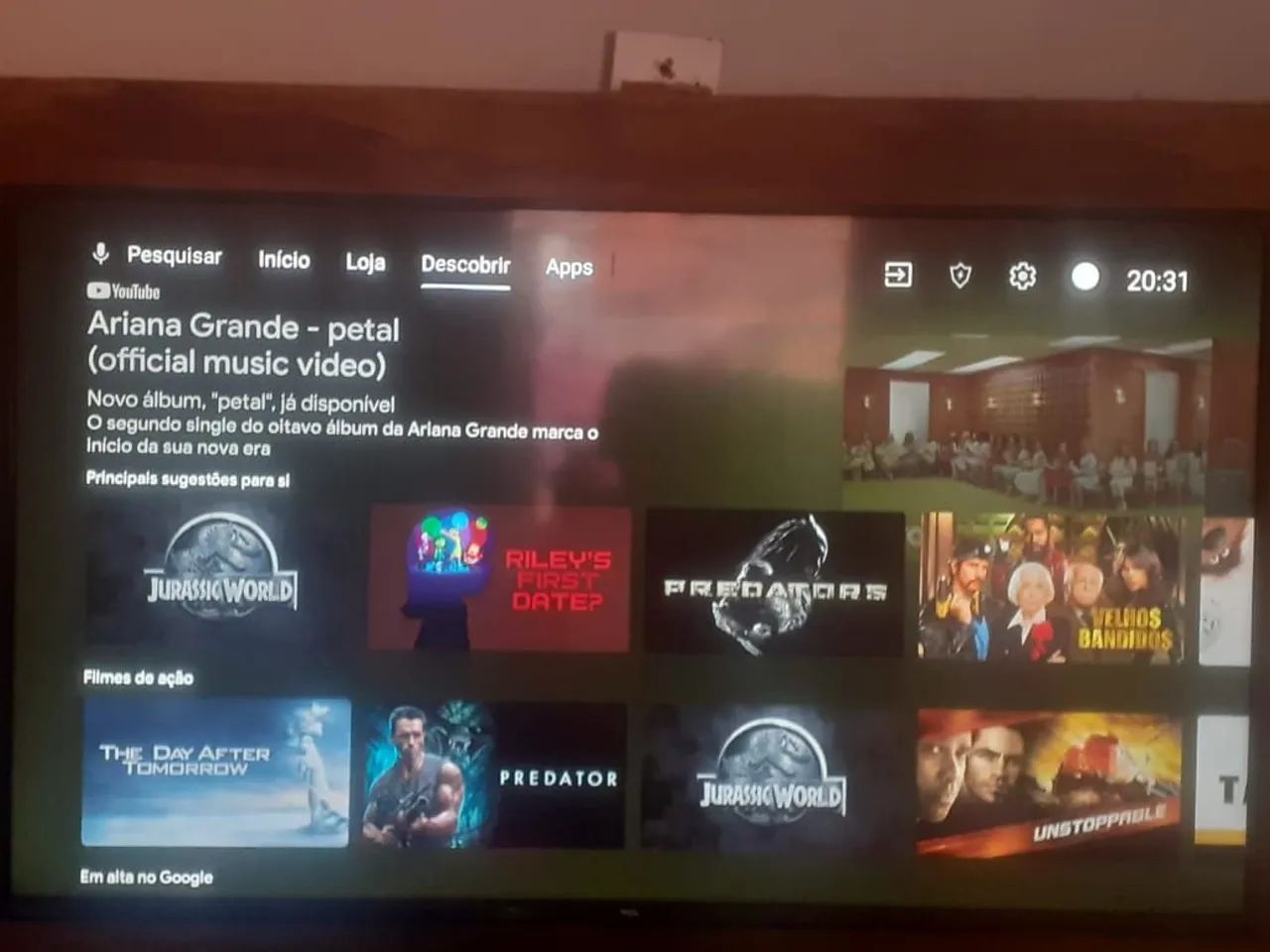 Smart tv tcl 50 polegadas - Foto 4