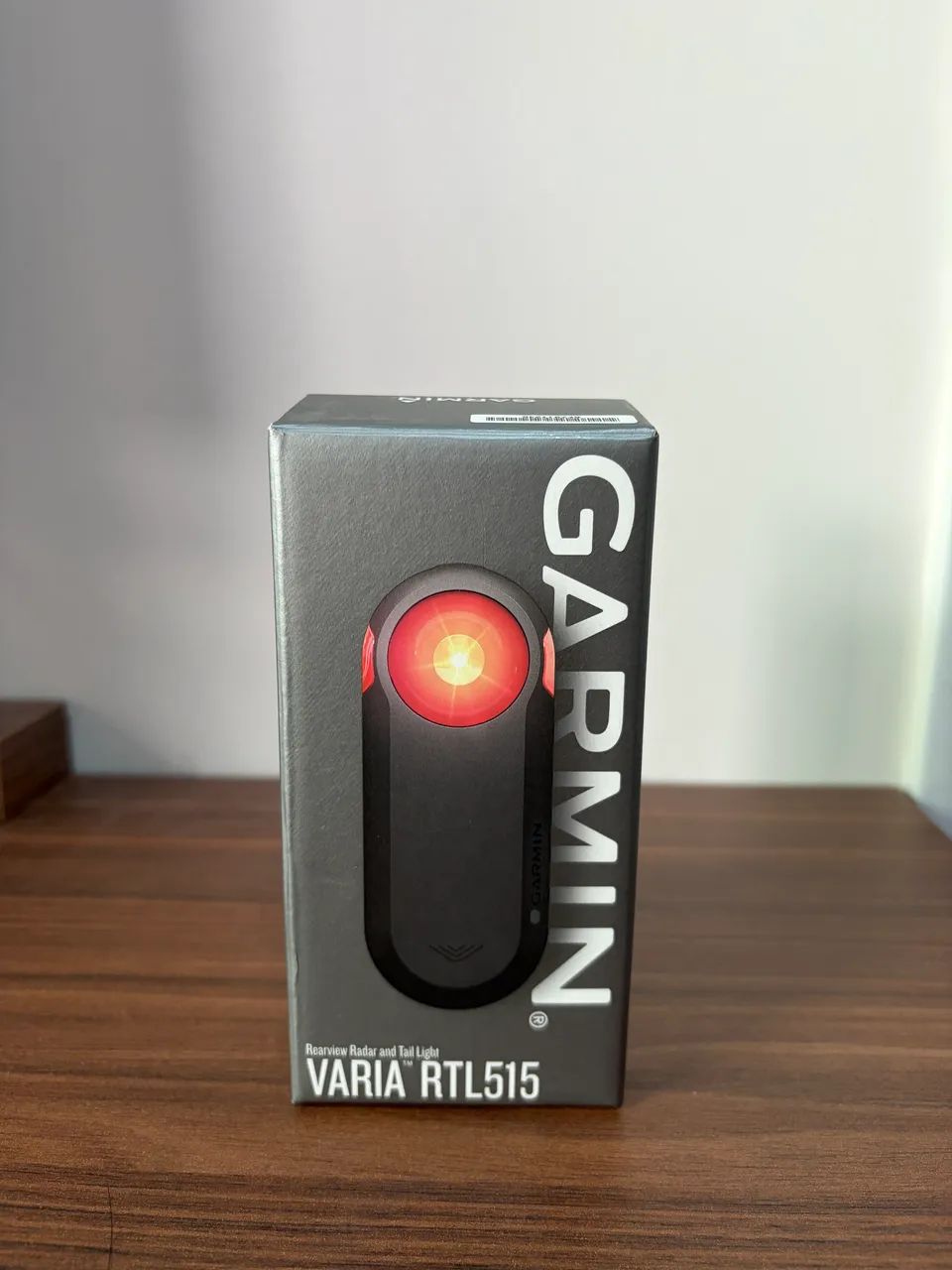 Garmin Varia RTL515 - Luz traseira e radar