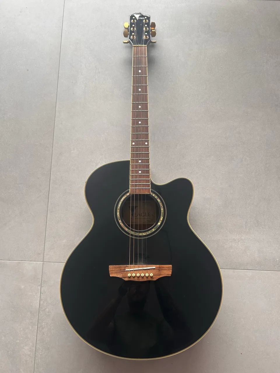 Violão Folk Eagle CH70 - Acompanha Case 