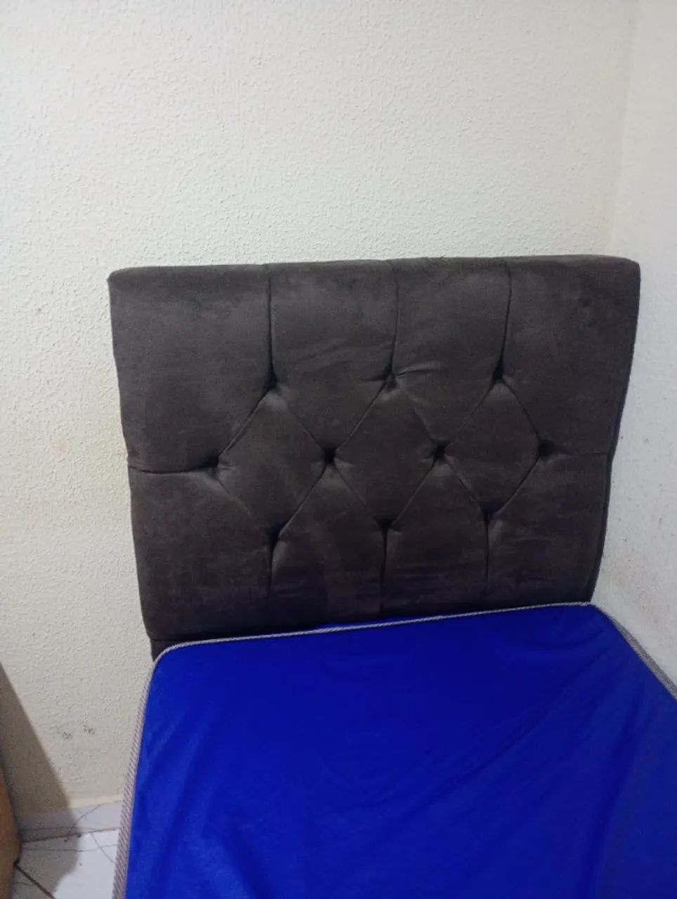 Cama Box Solteiro, Colchão e Cabeceira - Foto 2