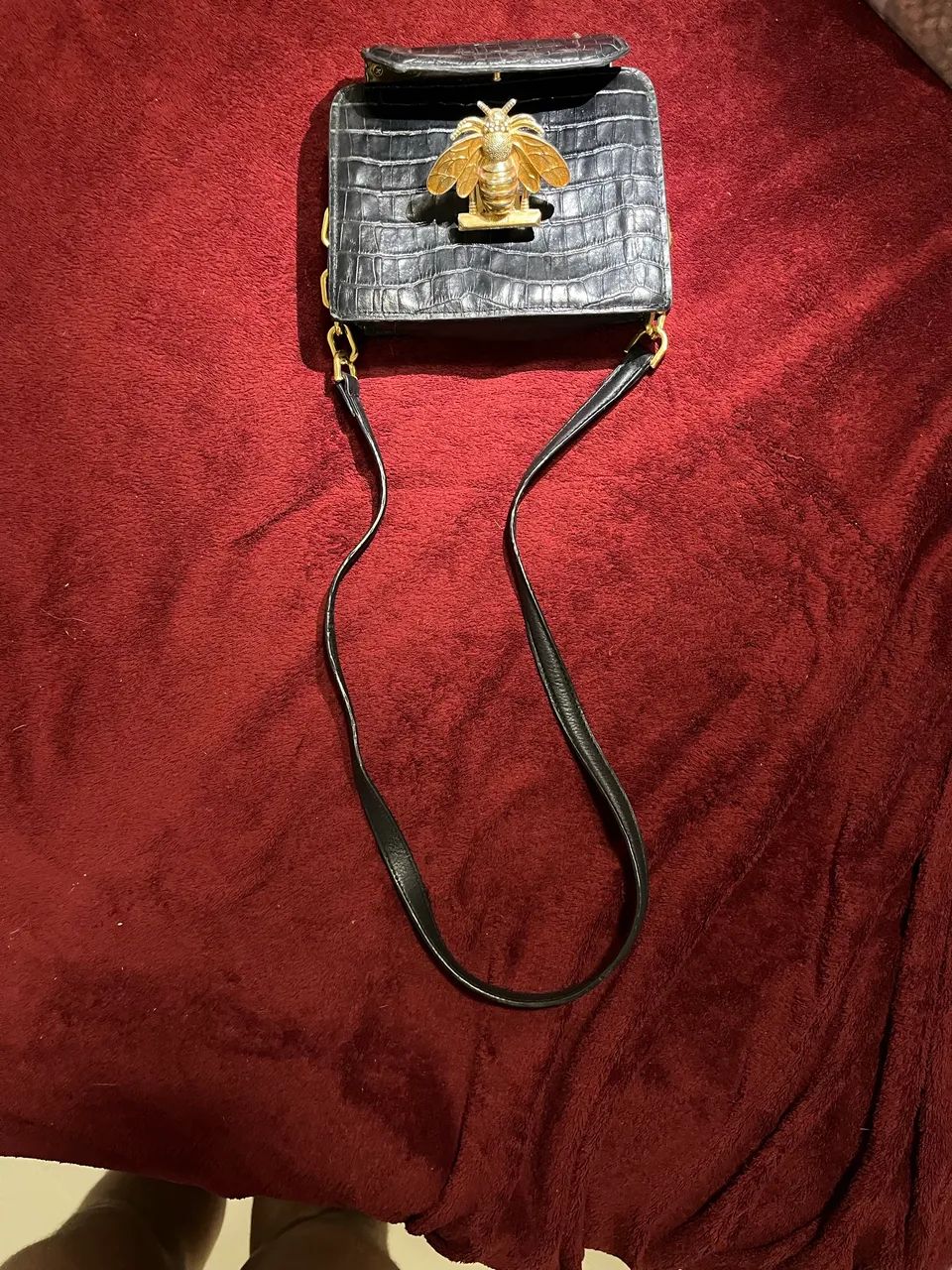 Bolsa schutz com alça de madeira - Foto 4