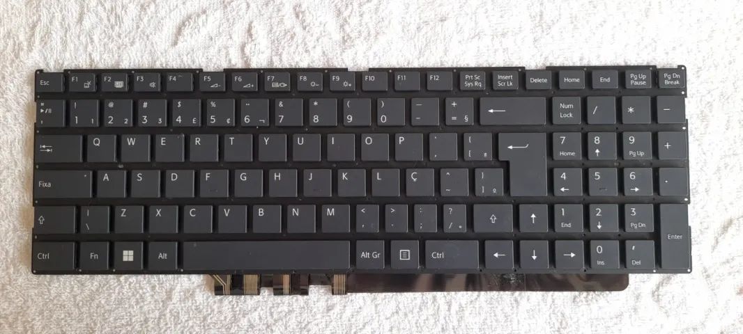 Teclado do Sony Vaio FE15 Modelo VJFE55F11X