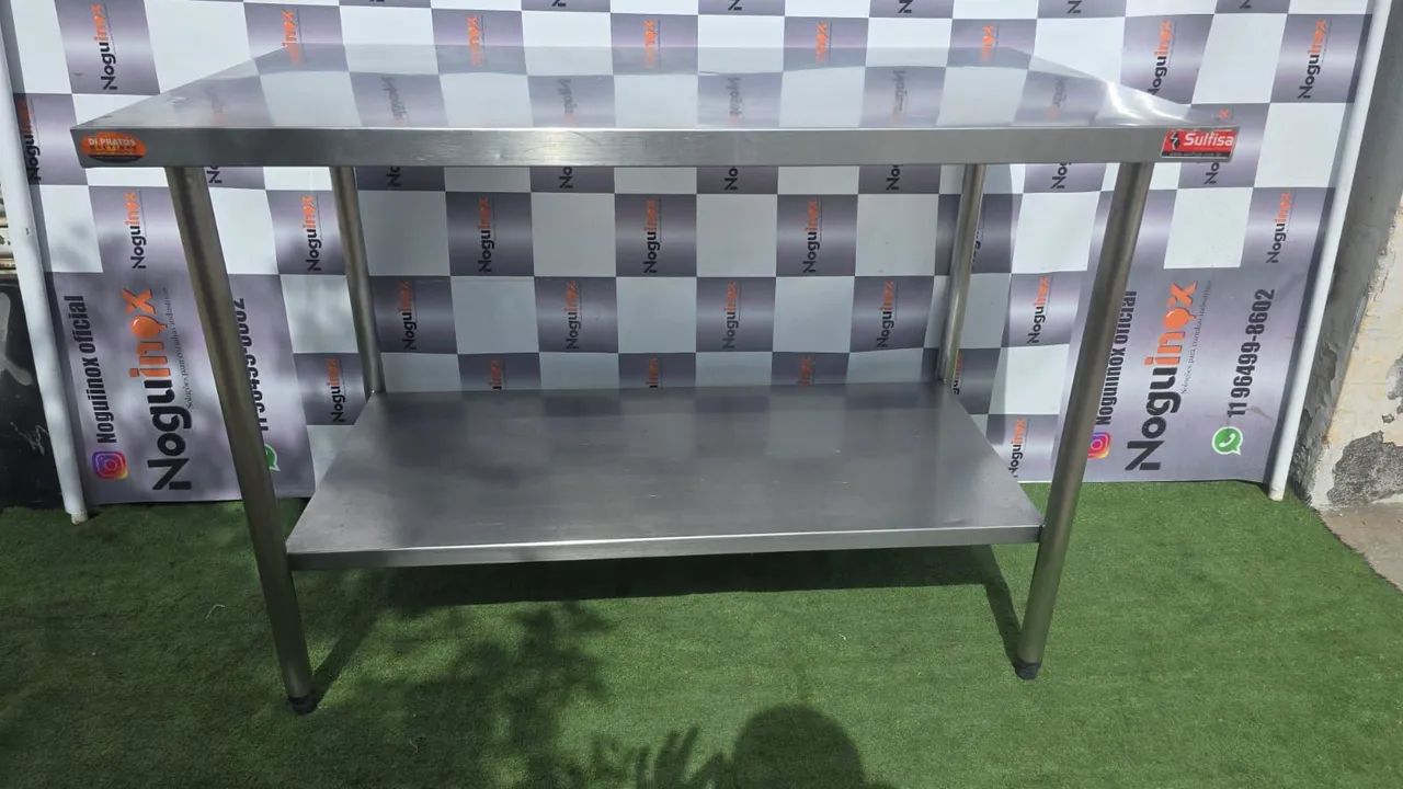 Mesa industrial inox 