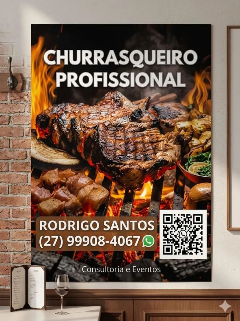 Churrasqueiro profissional!  [27- *] - Foto 3