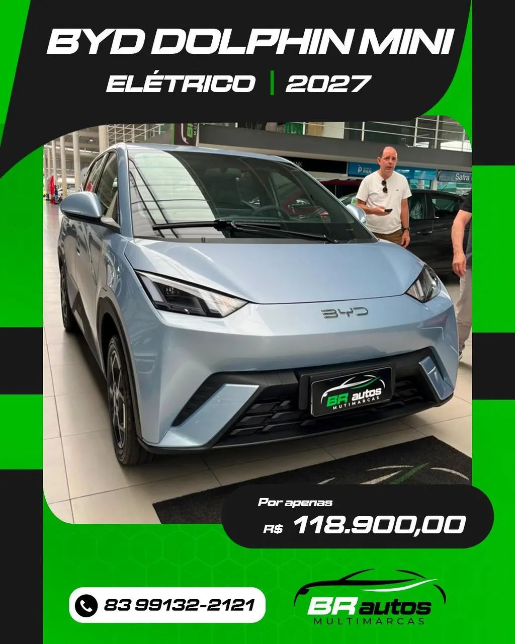BYD Dolphin Mini (Elétrico) 2027 - Foto 2