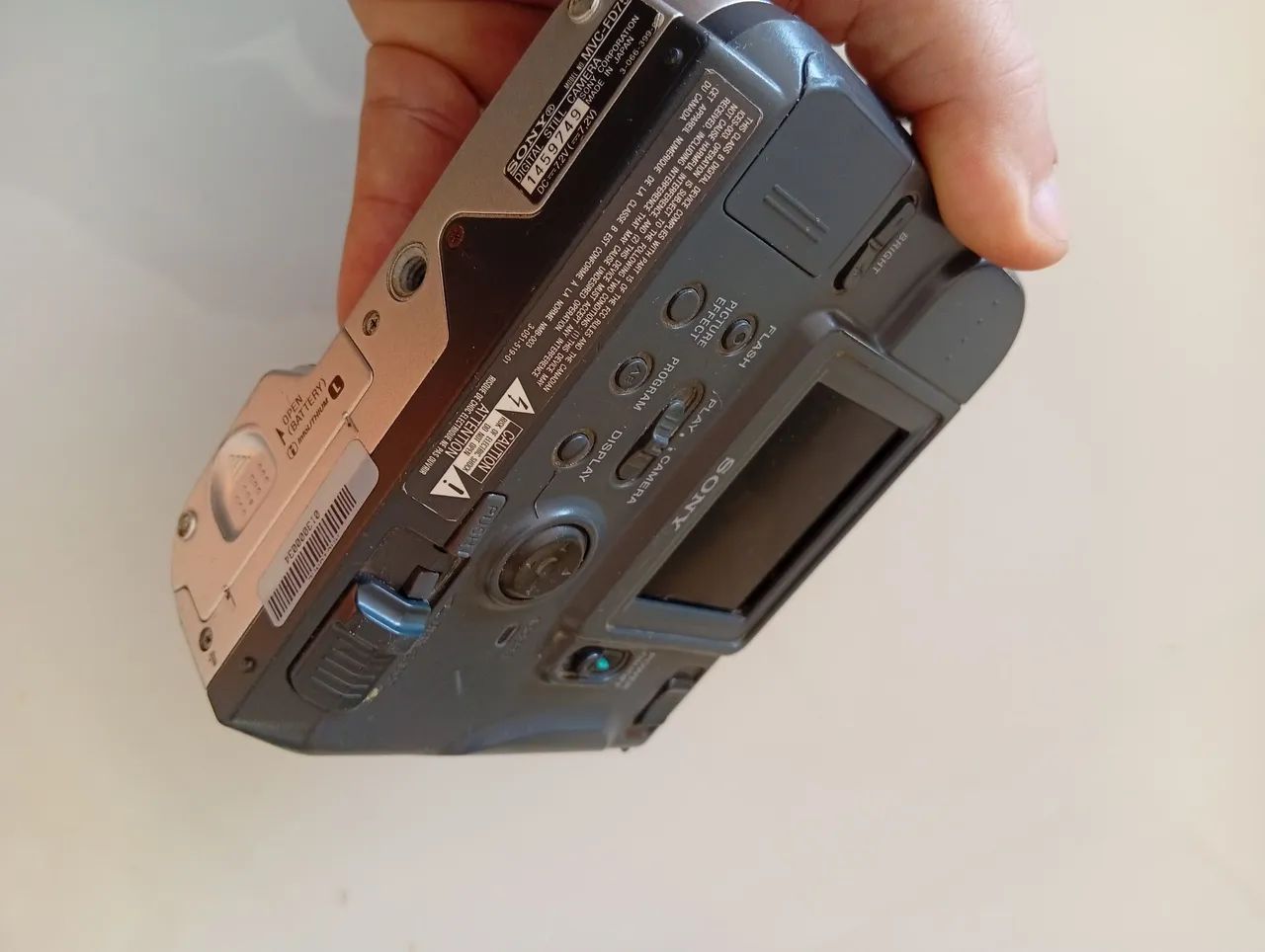 Sony FD Mavica sem bateria  - Foto 4