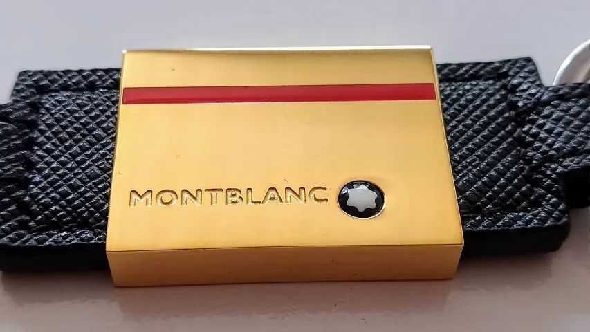 Montblanc chaveiro Prata/Dourado  - Foto 2