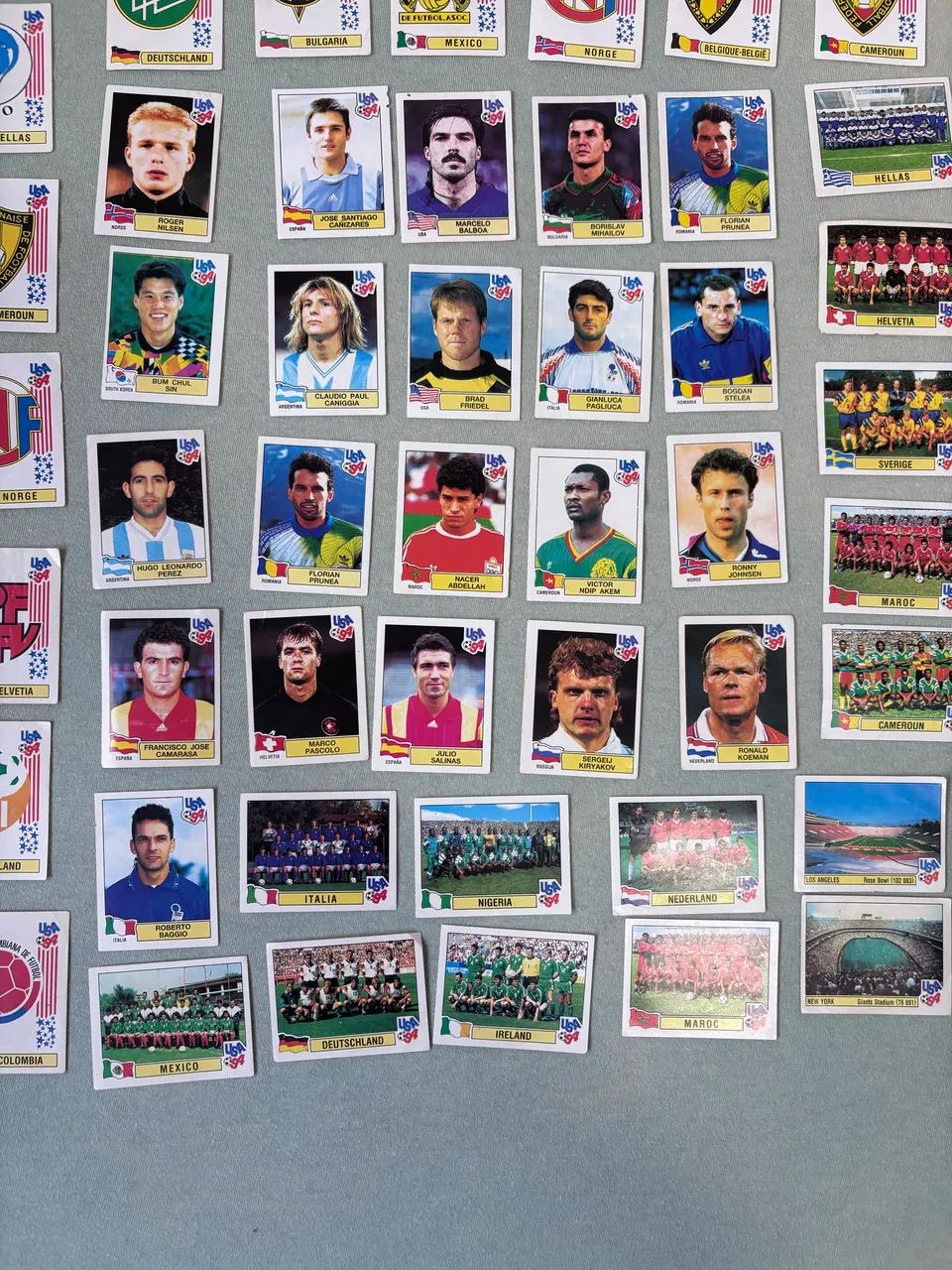 Lote com 61 figurinhas da copa do mundo de 1994 - Foto 3