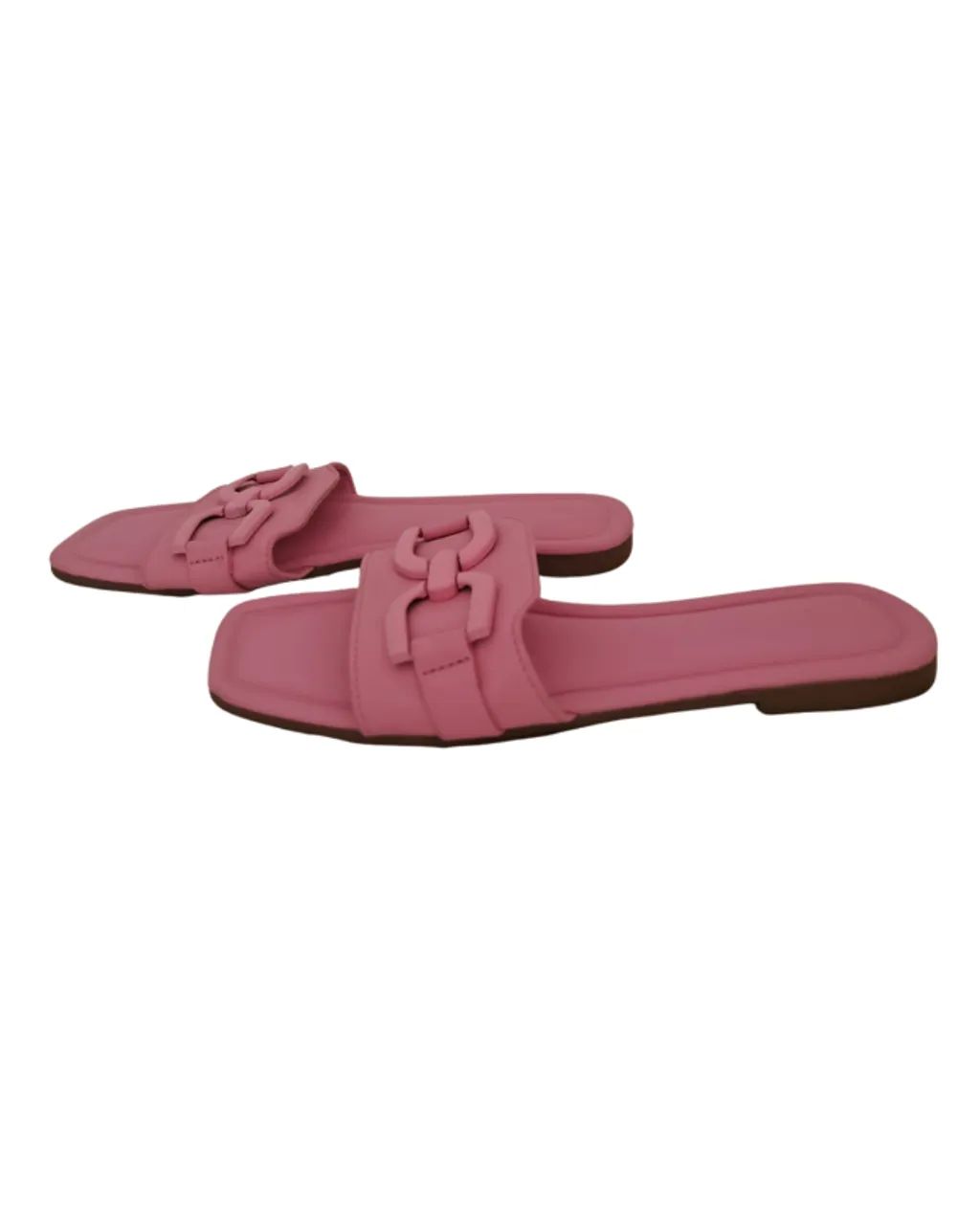 Sandália Rasteira Primark Rosa Tam 35 - Importada - Foto 4