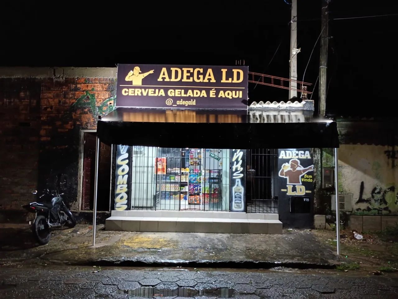 Adega Completa em Funcionamento - Passo o Ponto - Mongaguá