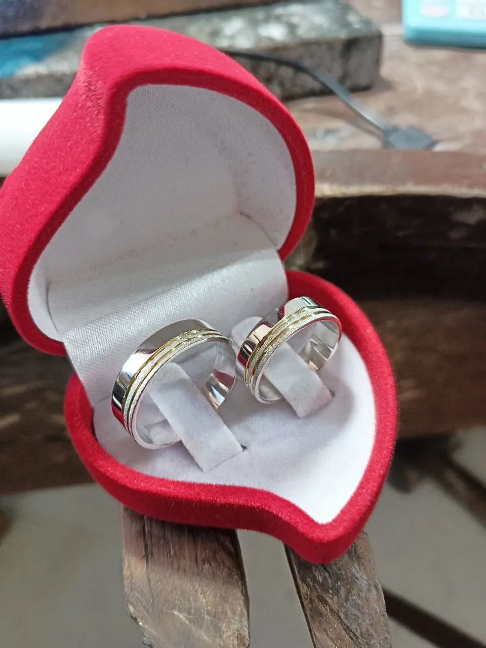 Prata 925- Alianças de namoro/compromisso e casamento 