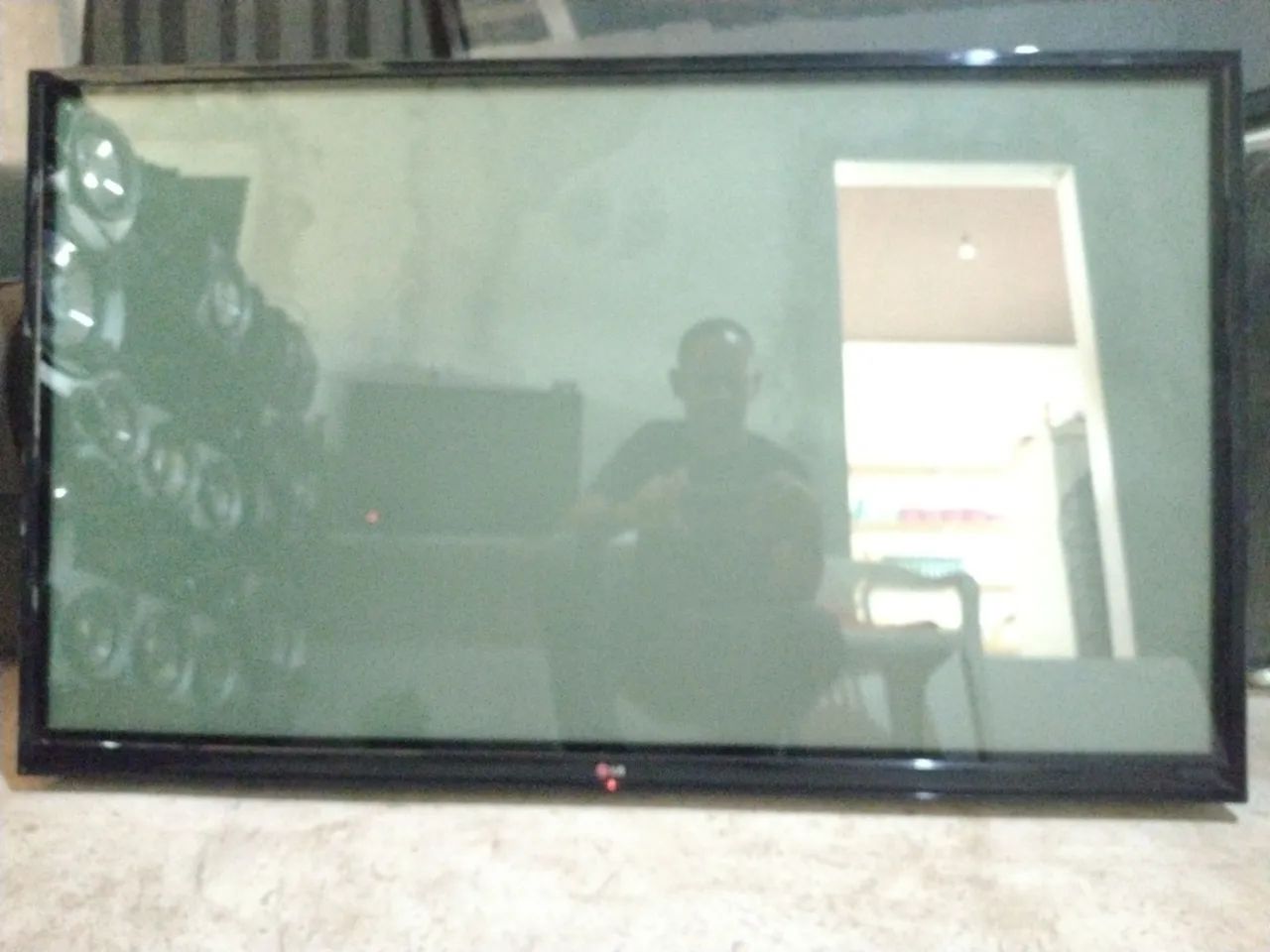 2-tvs LG 50 polegadas plasma 50PB560B para conserto ou retirada de peças.450 RS...ou troco - Foto 4