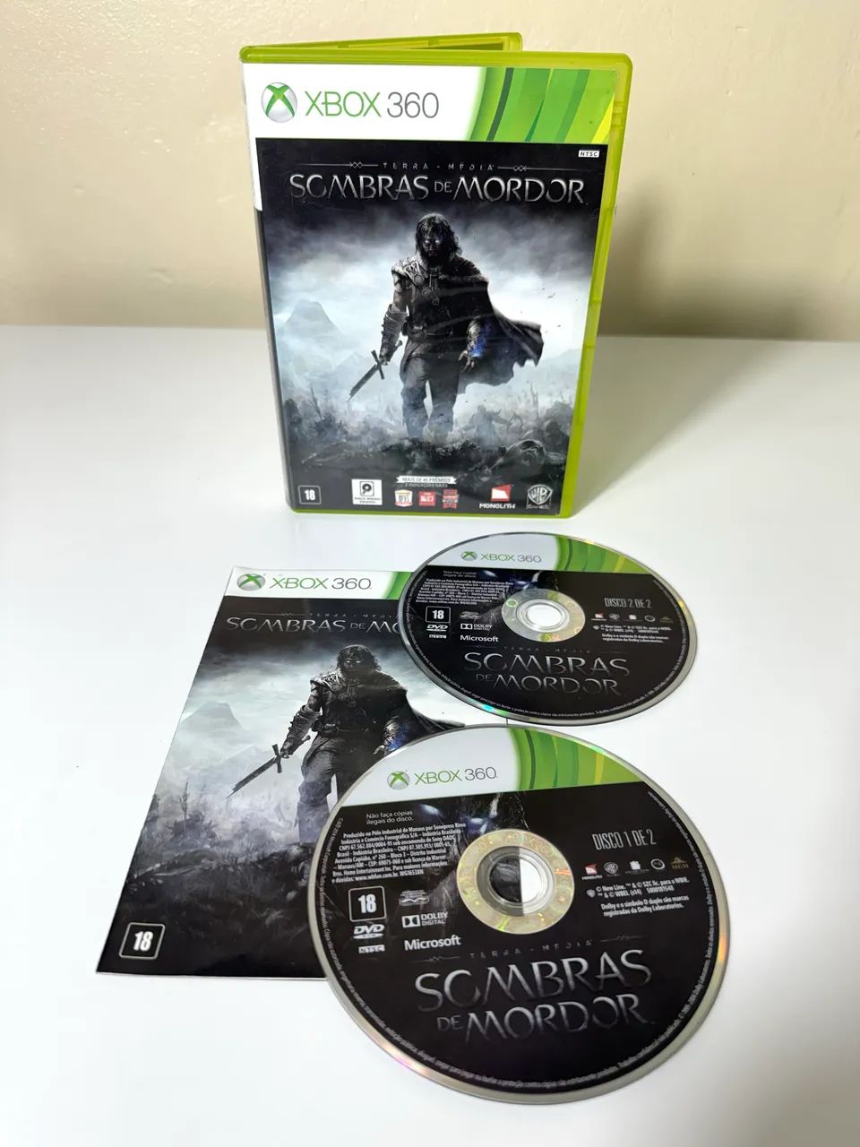 Sombras de mordor Xbox 360