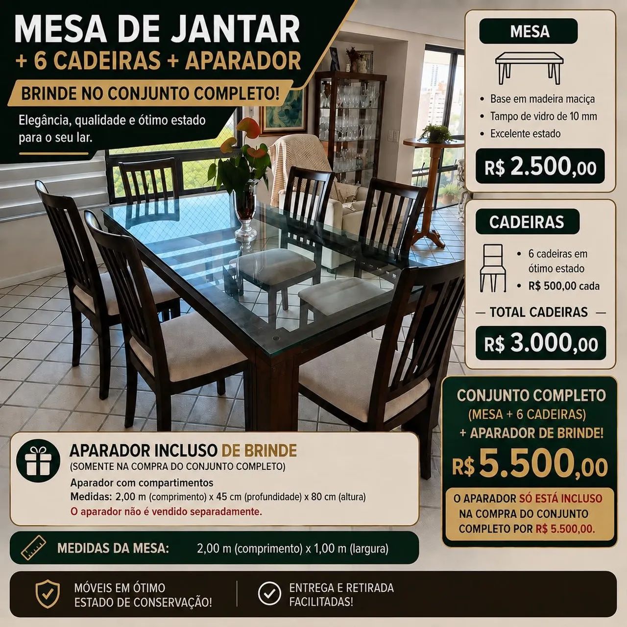 Mesa de jantar 