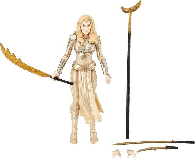 Marvel Legends Thena Filme Eternos Hasbro Loose Com Base - Foto 3