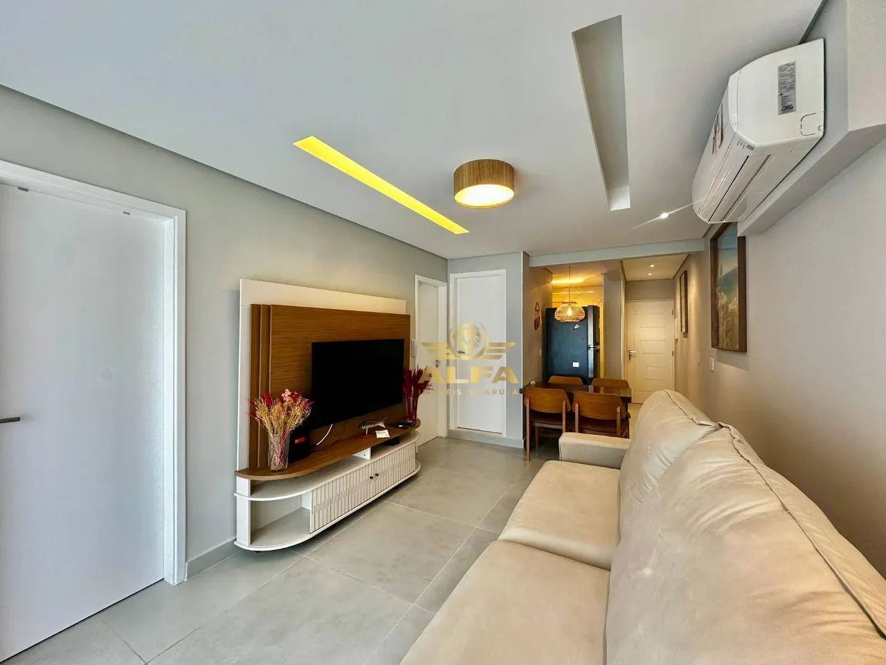 Apartamento à venda na praia das Pitangueiras | Alfa imóveis Guarujá. - Foto 4