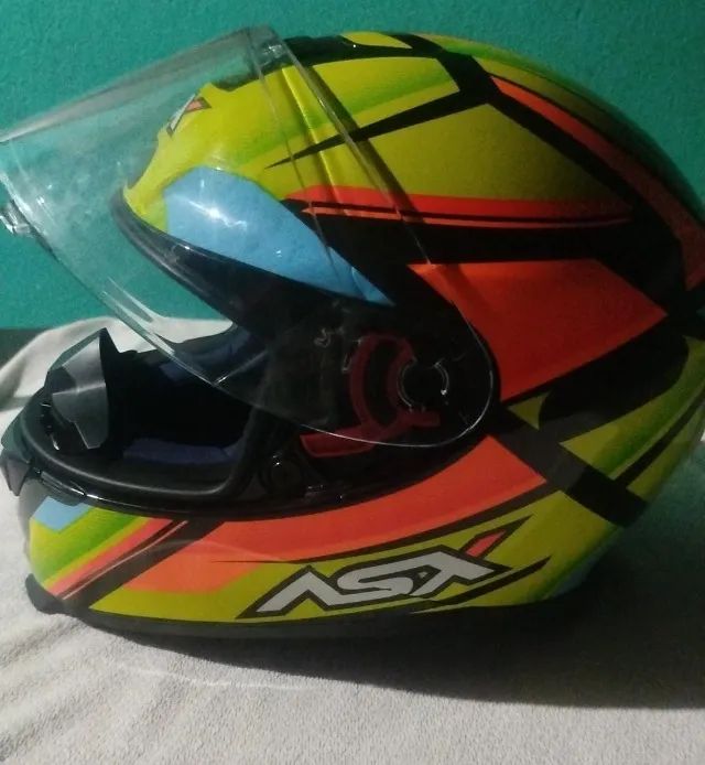 CAPACETE, MARCA ASX, MASCULINO,   NA CAIXA - Foto 5