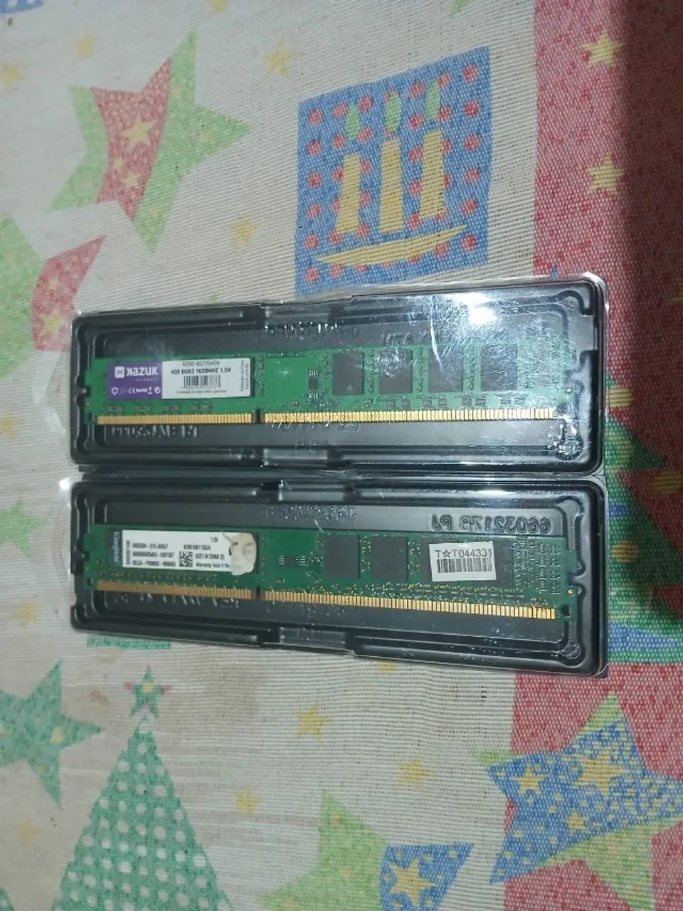 Pentes de Memoria DDR3 4gb 1600mhz 40 os dois!