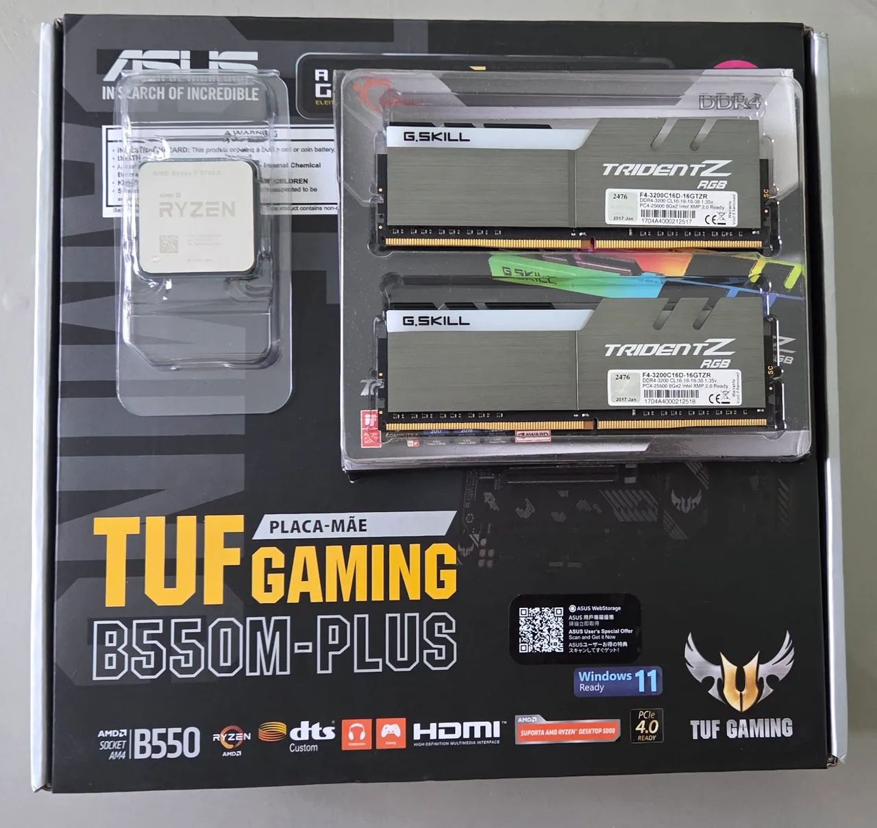 KIT AMD RYZEN 7 5700X - Foto 4