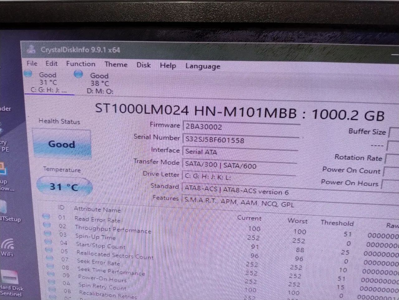 HD Externo 1TB 100% - Foto 2