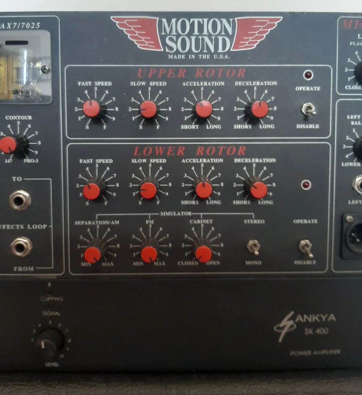 Preamp Motion Sound R3 147 Hammond Leslie Speaker Vintage