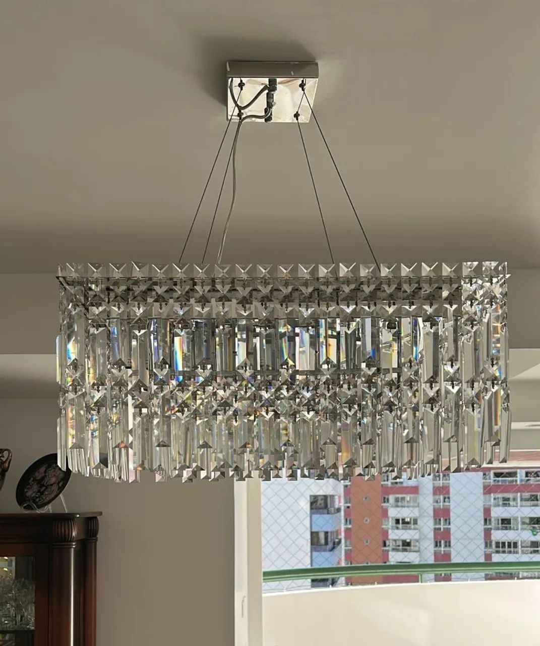 Elegante Lustre de Cristal - Foto 4