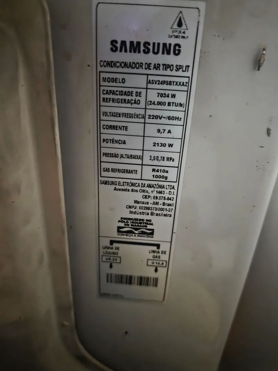 Ar split 24000 btus Samsung inverter  - Foto 2