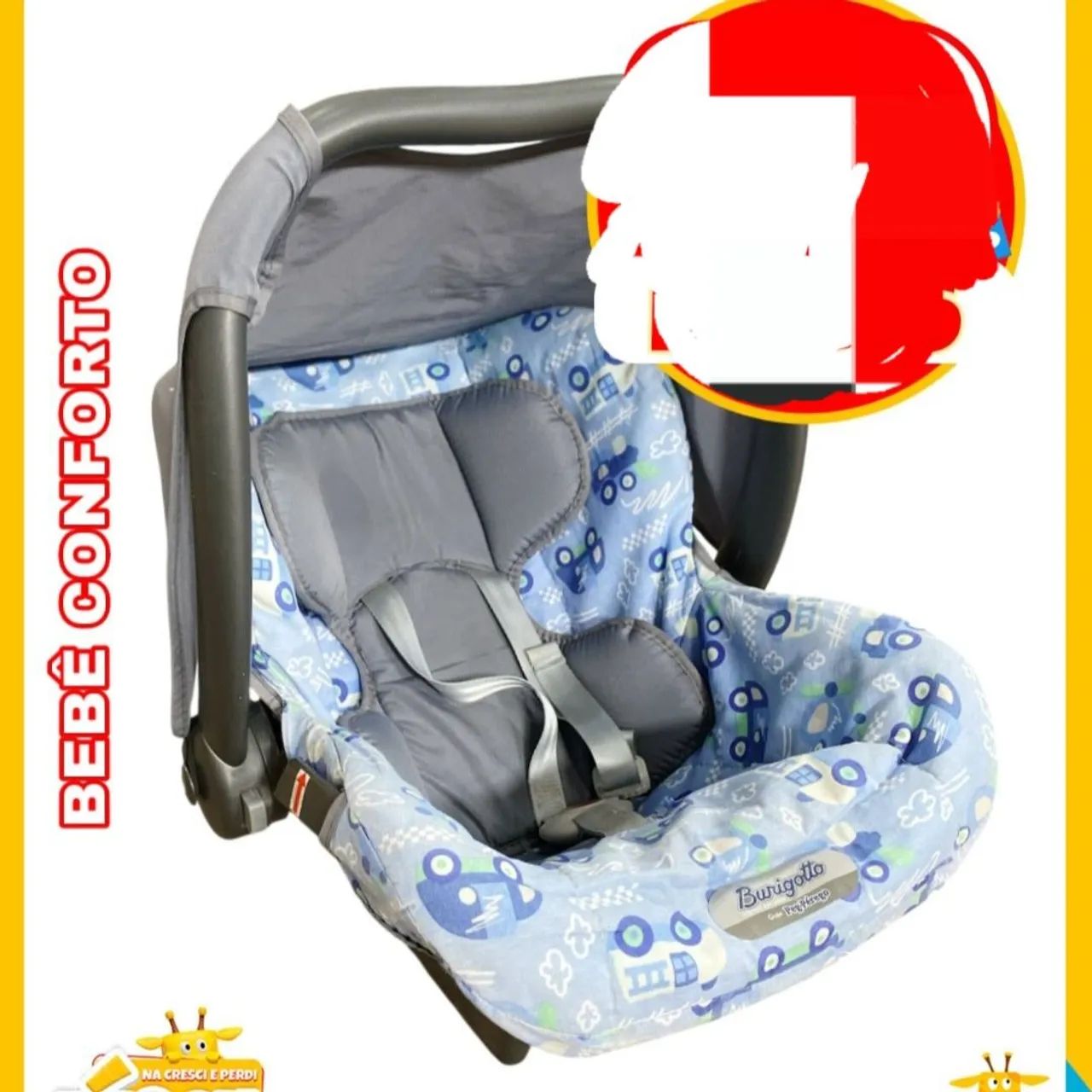 Capa para bebe conforto burigotto 