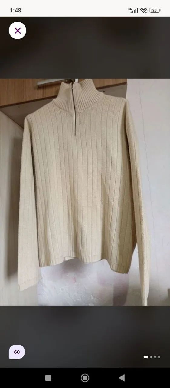 Suéter masculino 