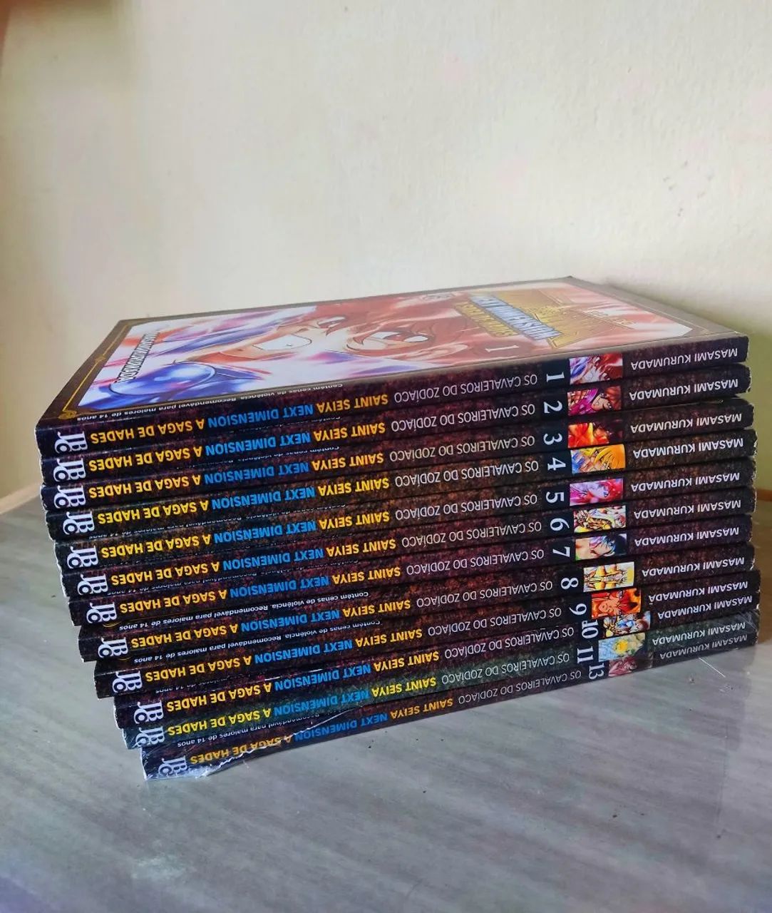 Mangá Cavaleiros do Zodíaco Next Dimension 1 ao 13. - Livros e