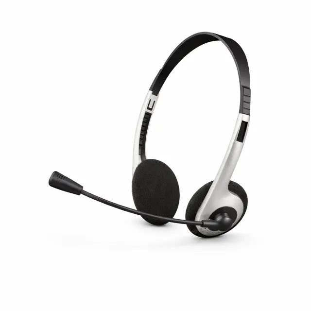 Fone com Microfone C3Plus PH-01SI Prata P2 Estéreo Over-Ear com Controle pode retirar no l