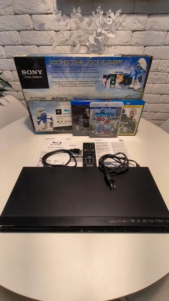 Reprodutor de Sony Blu-ray Disc BDP-S480