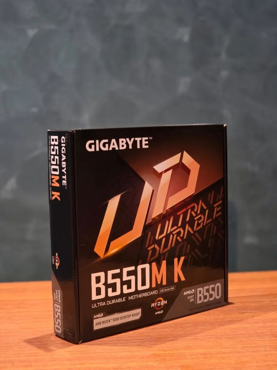 Placa-Mãe Gigabyte B550M K Ultra Durable - AM4 - Foto 2